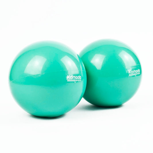 Green Weighted Toning Balls - 2x 0.5kg