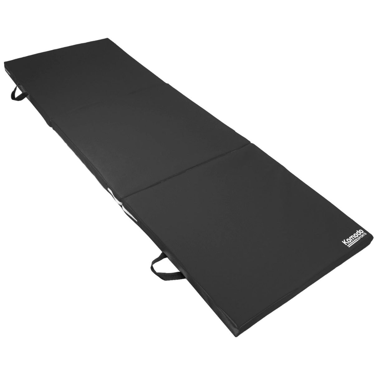 Komodo Tri Folding Yoga Mat - Black