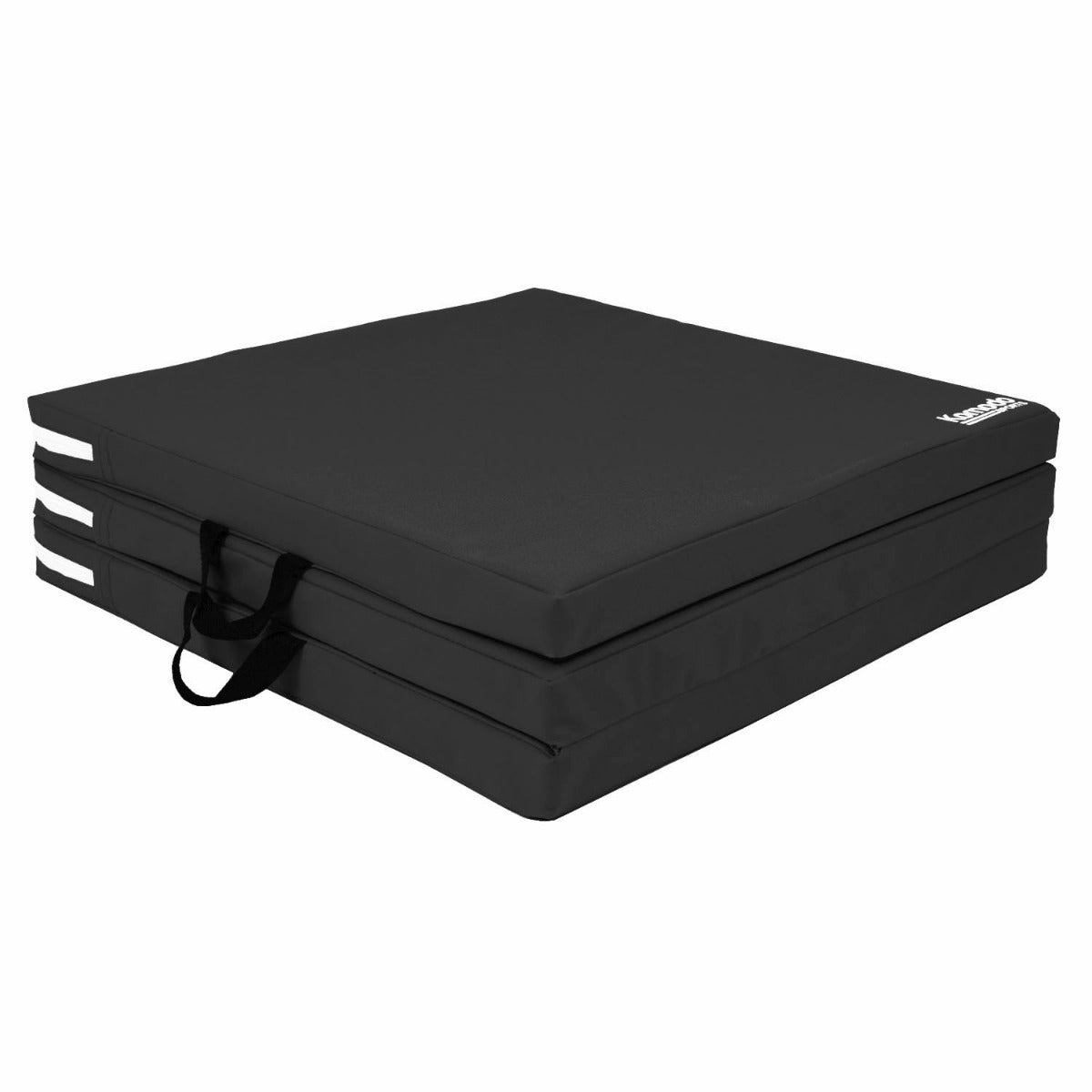 Komodo Tri Folding Yoga Mat - Black