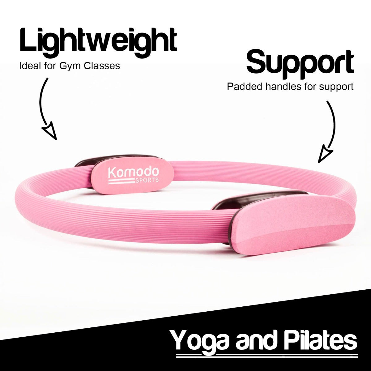 15 Inch Pilates Ring - Pink
